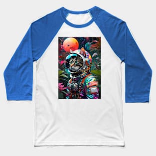 Galactic Whiskers Baseball T-Shirt